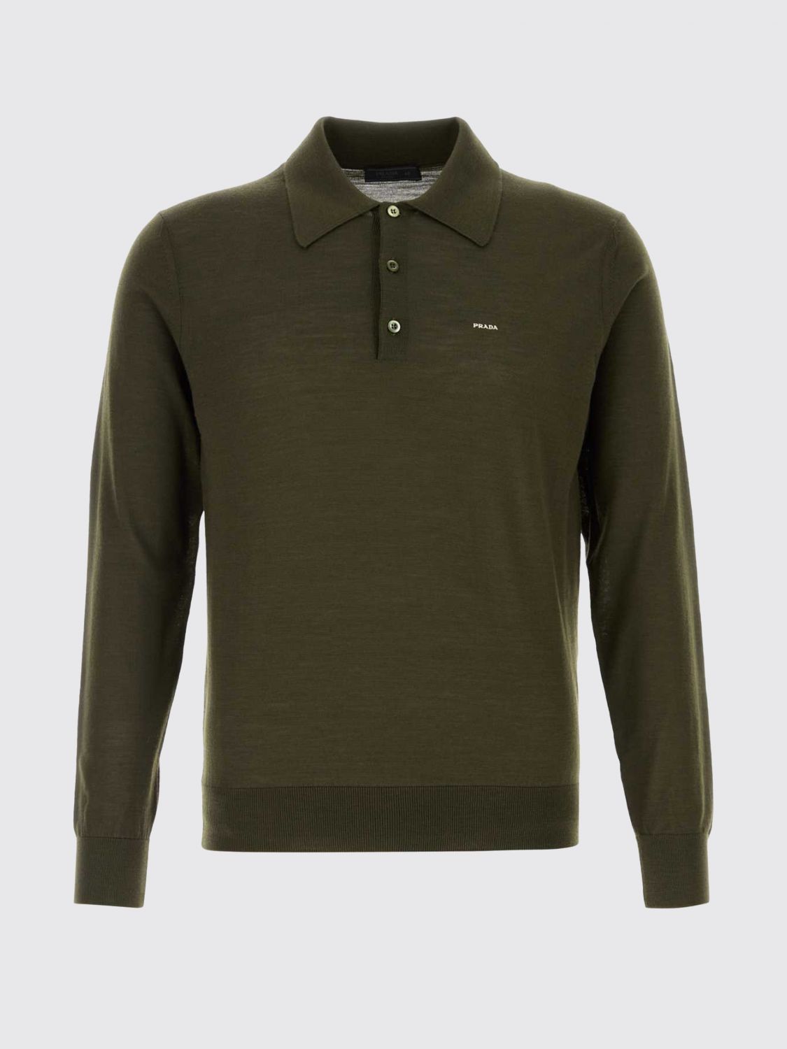 Prada Polo Shirt Men Military PRADA