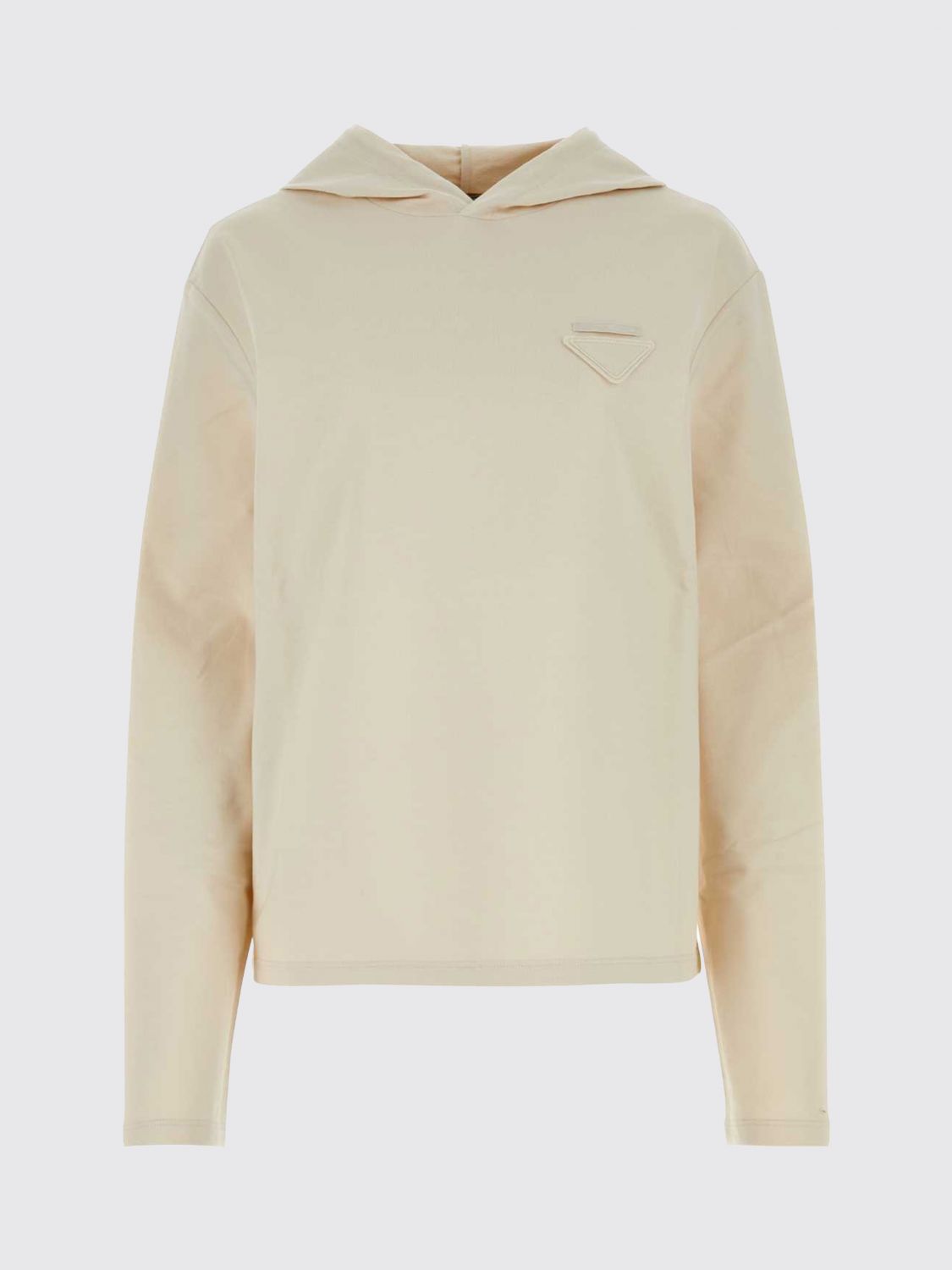 Prada Sweatshirt Woman Natural PRADA