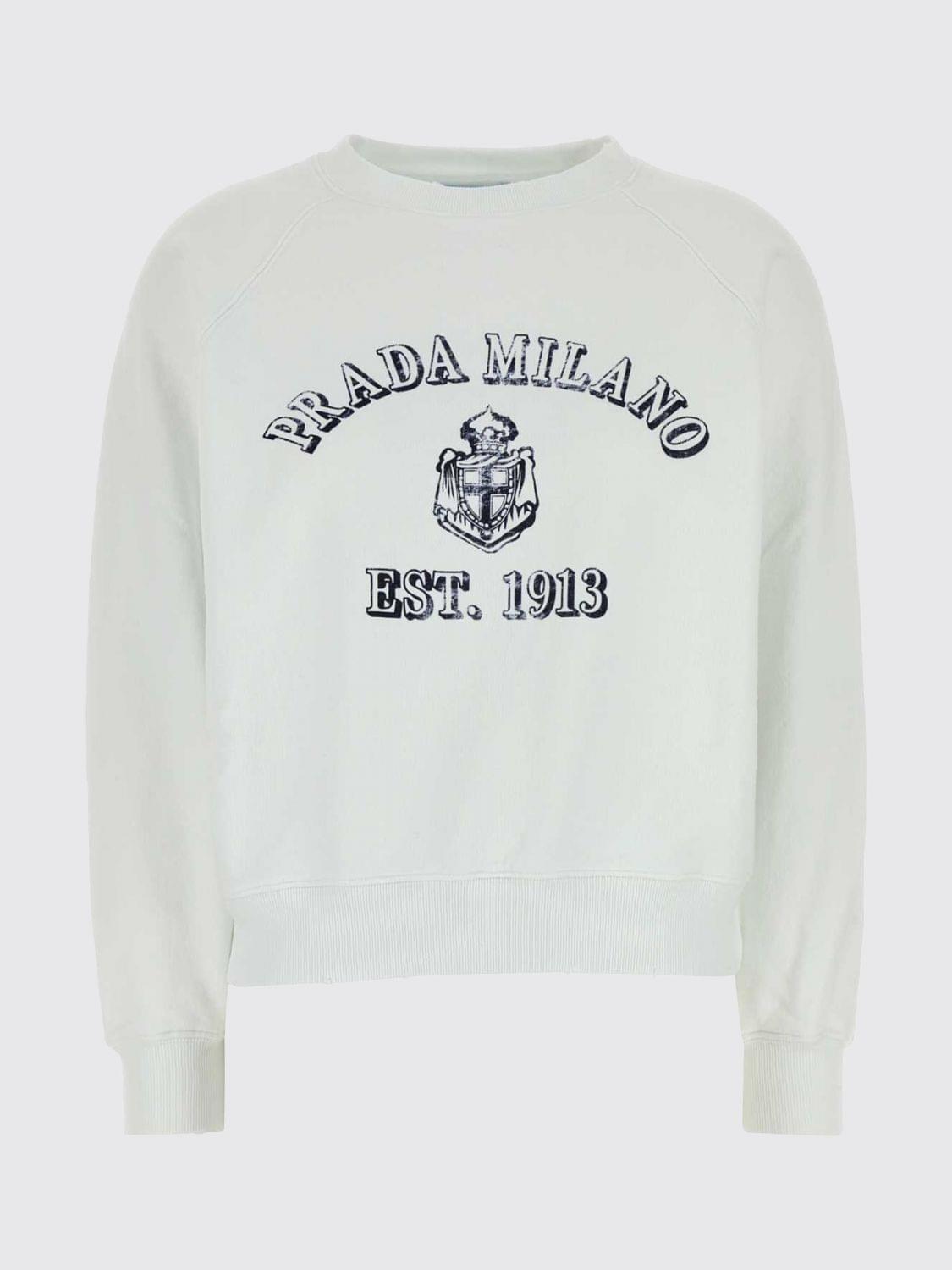 Prada Sweatshirt Woman White PRADA