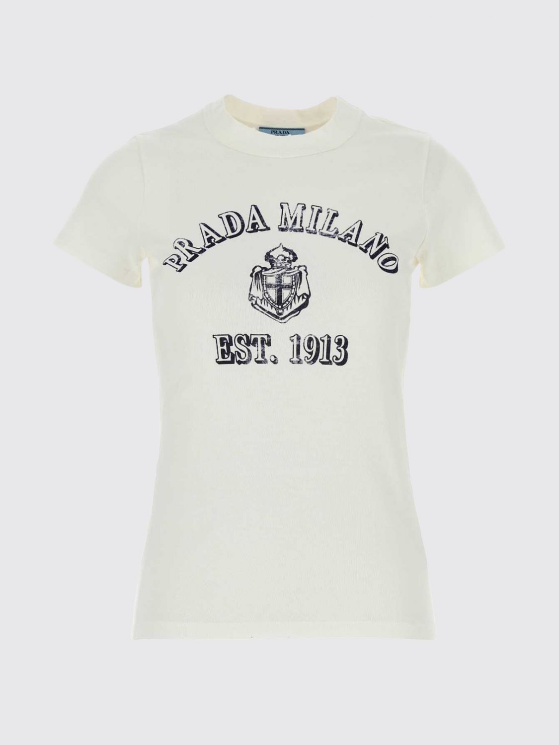 Prada T-Shirt Woman White PRADA