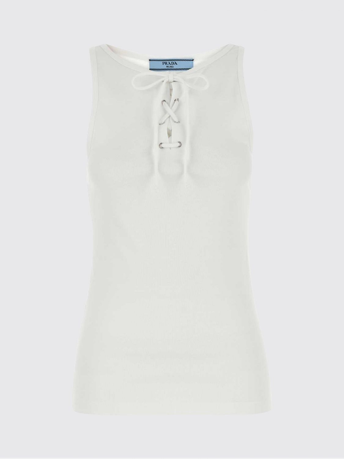 Prada Cotton Tank Top PRADA