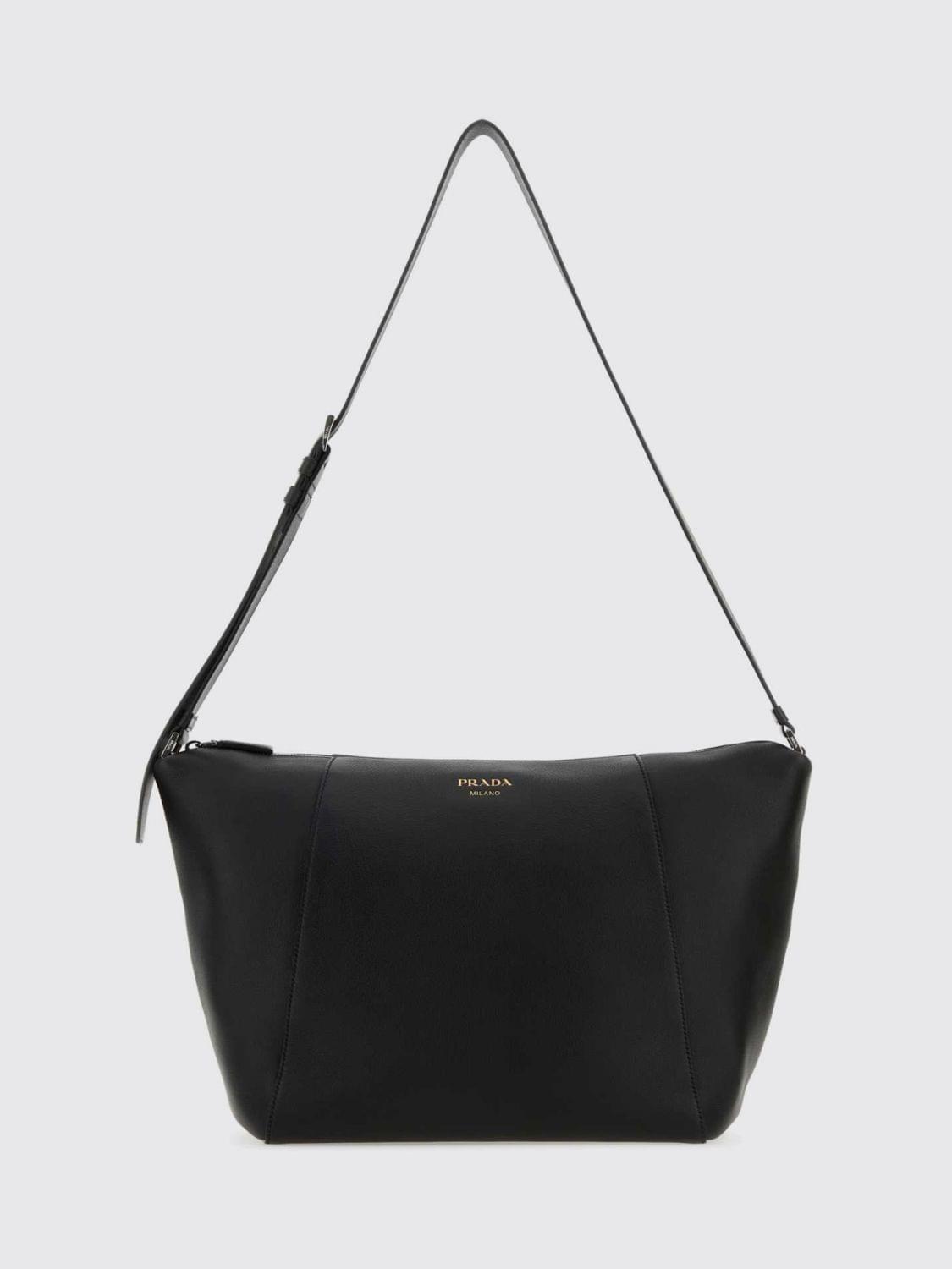 Prada Shoulder Bag Men Black PRADA