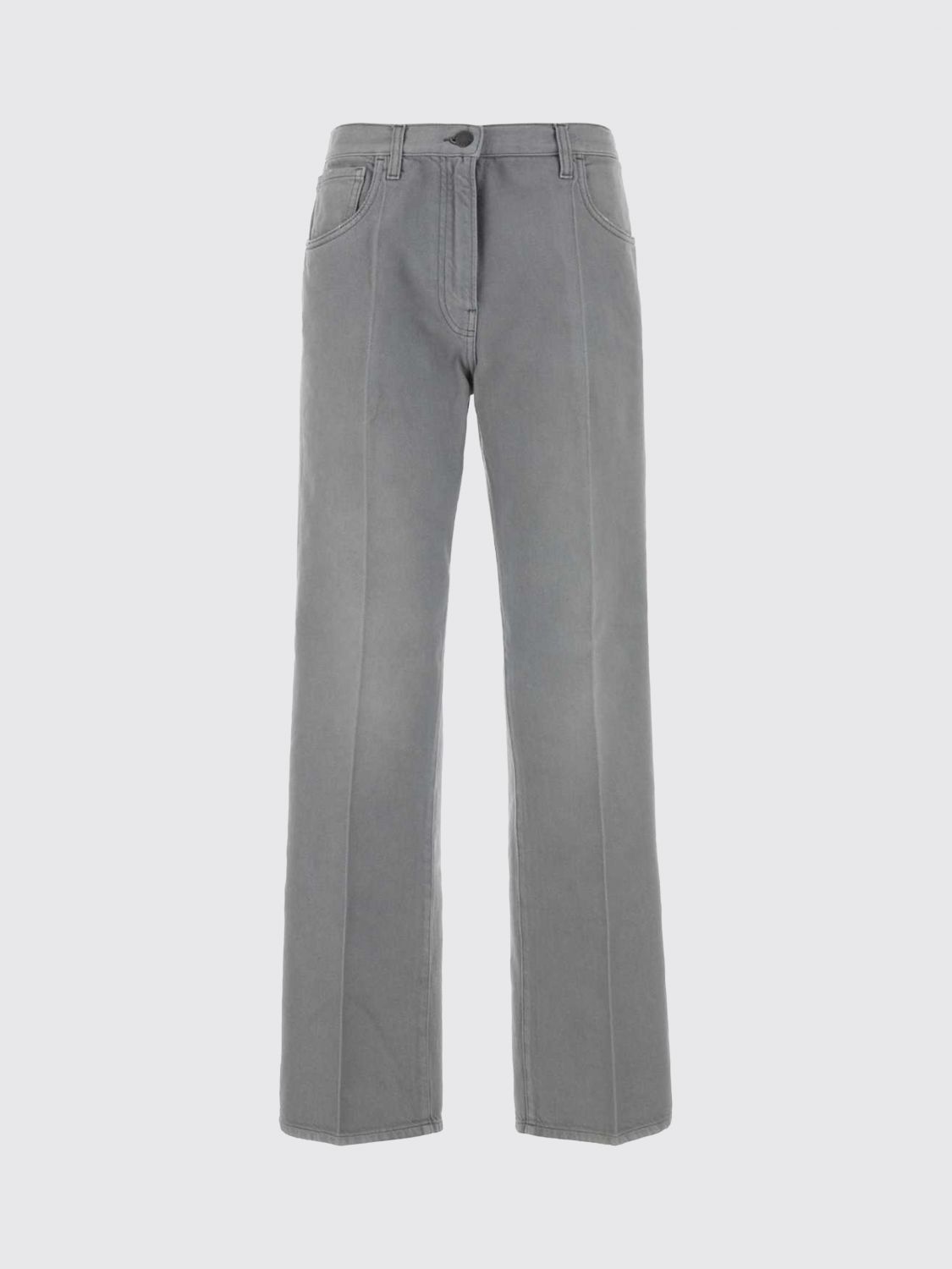 Prada Jeans Woman Grey PRADA
