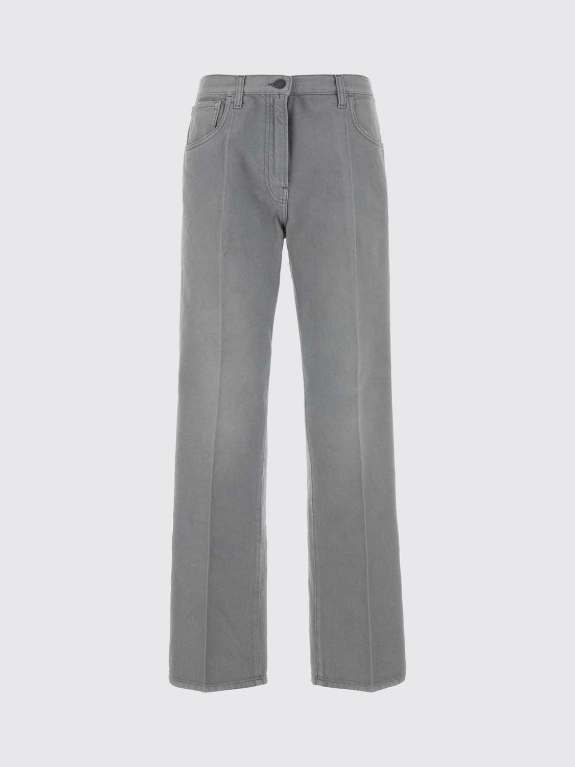 Prada Jeans Woman Grey PRADA