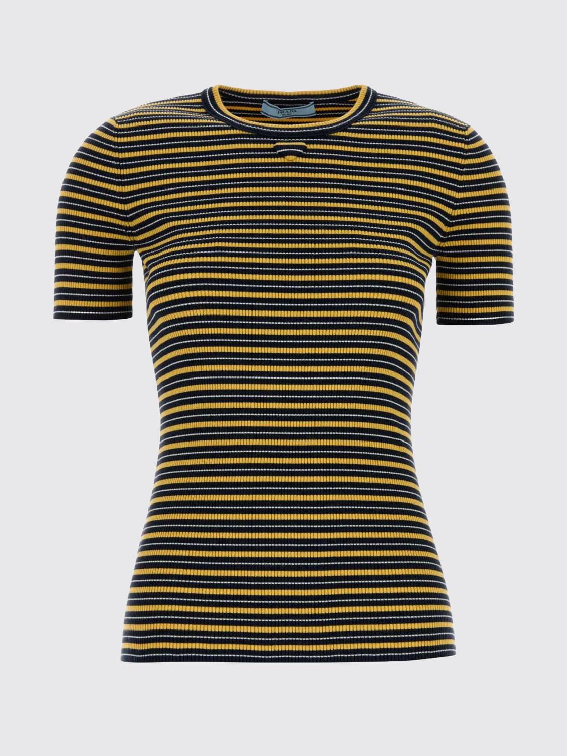 Prada T-Shirt Woman Navy PRADA