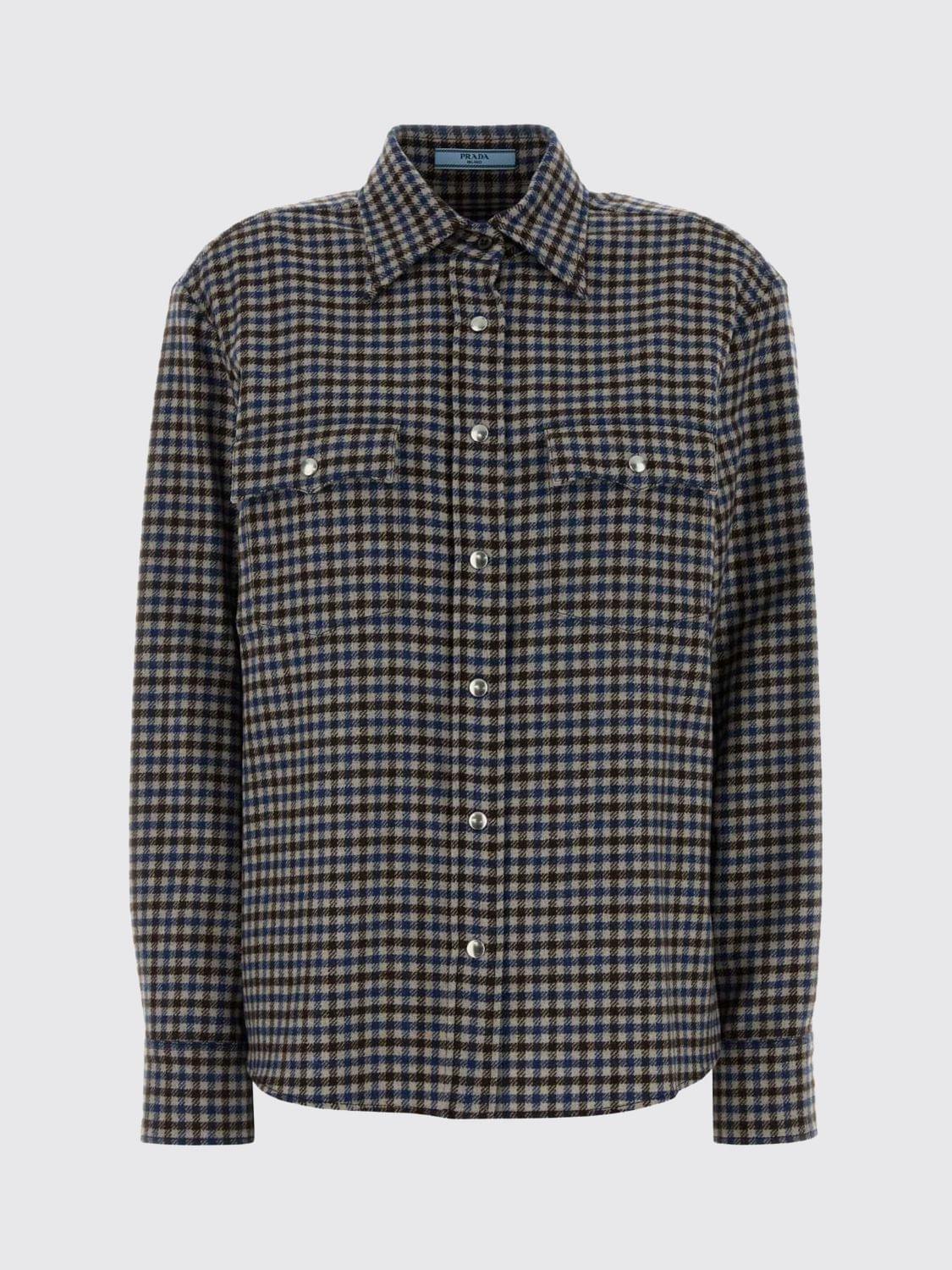 Prada Shirt Woman Brown PRADA