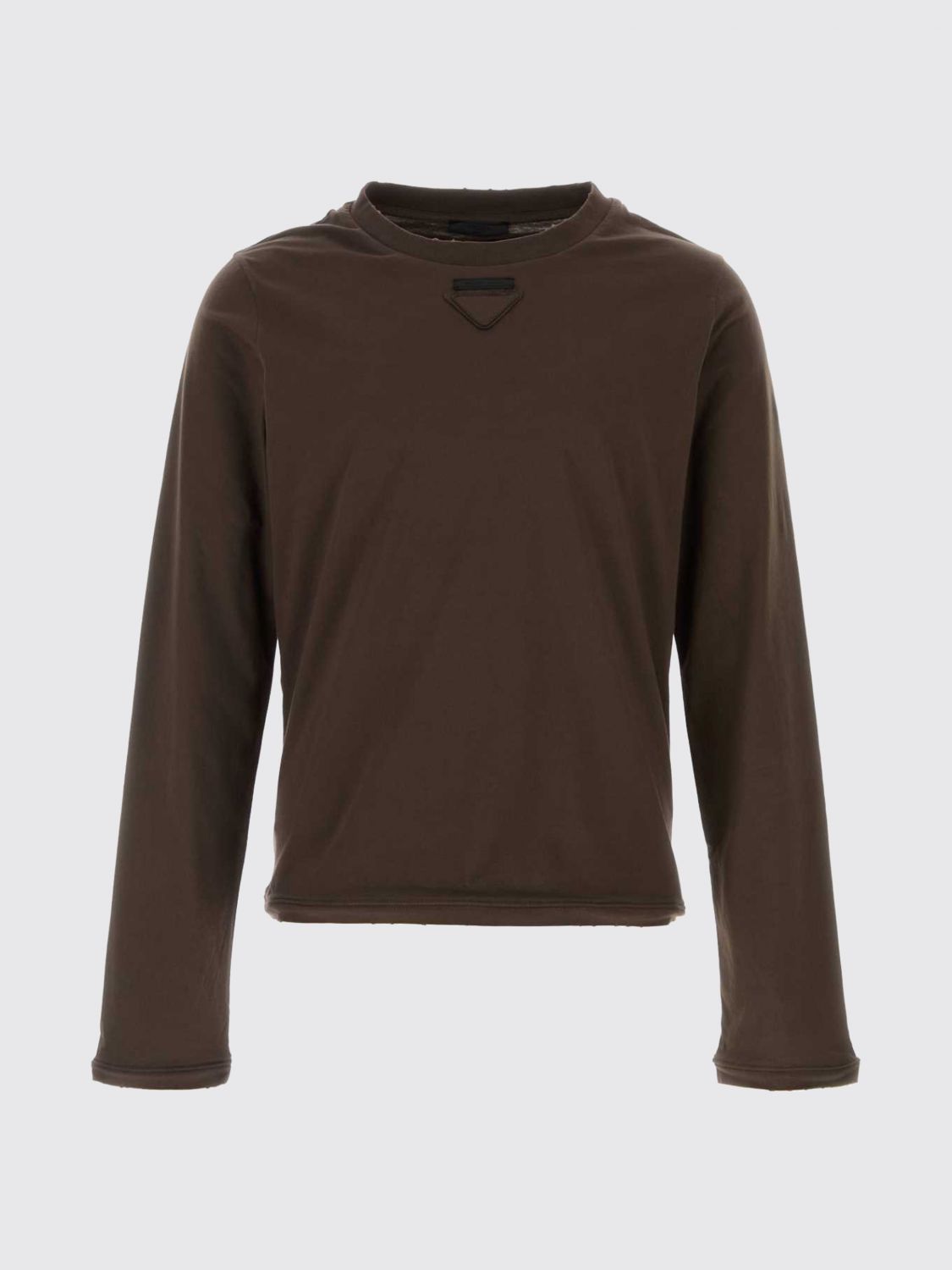Prada T-Shirt Men Brown PRADA