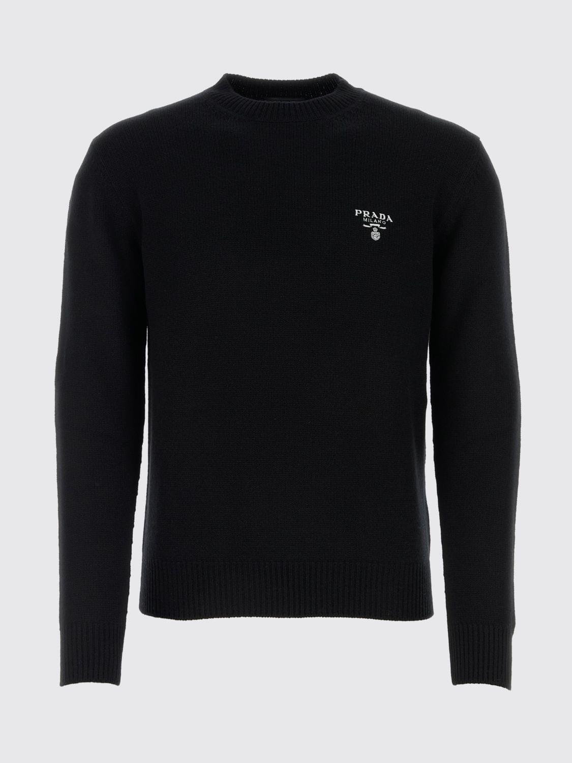 Prada Sweater Men Black PRADA