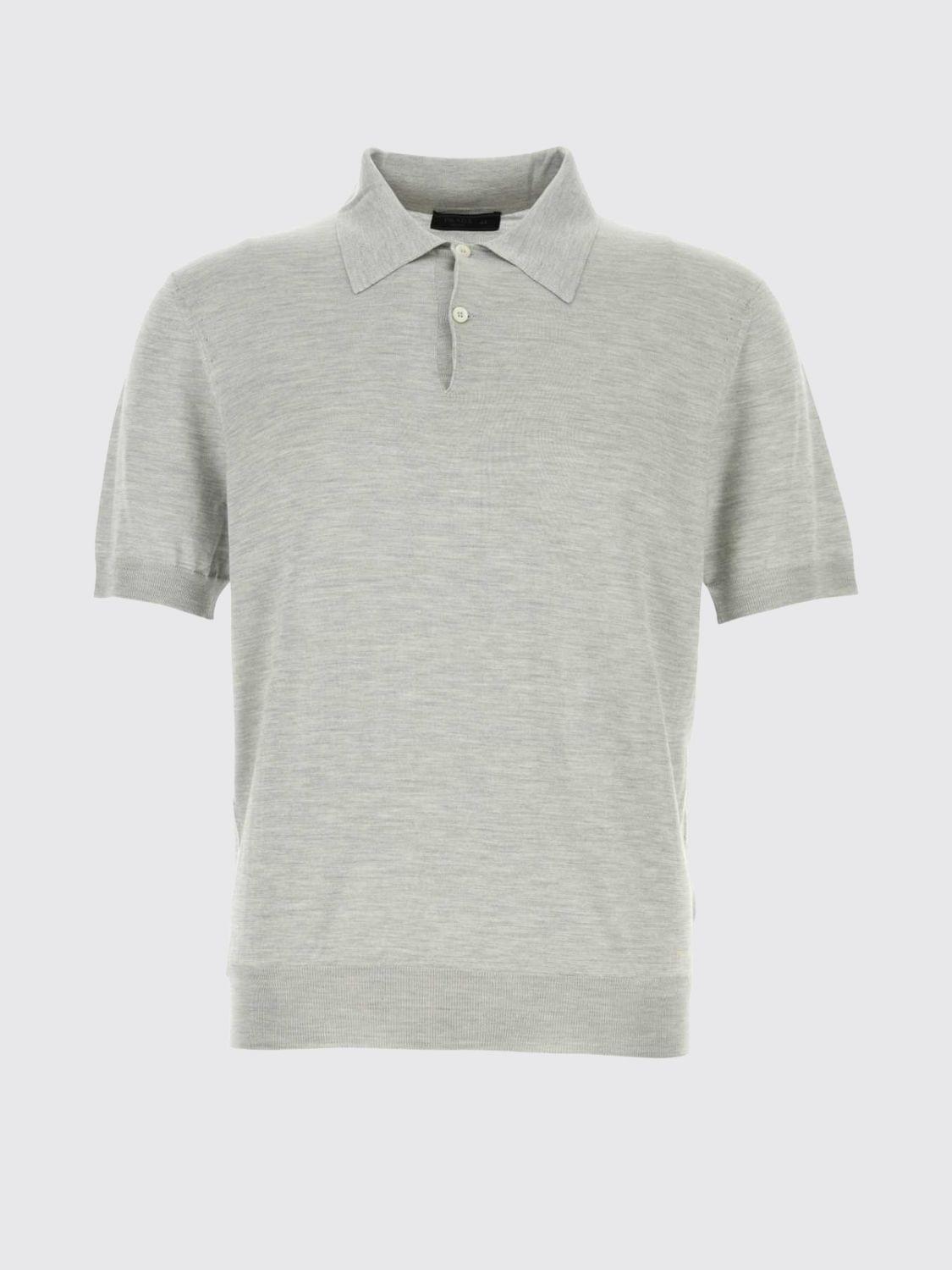 Prada Polo Shirt Men White PRADA