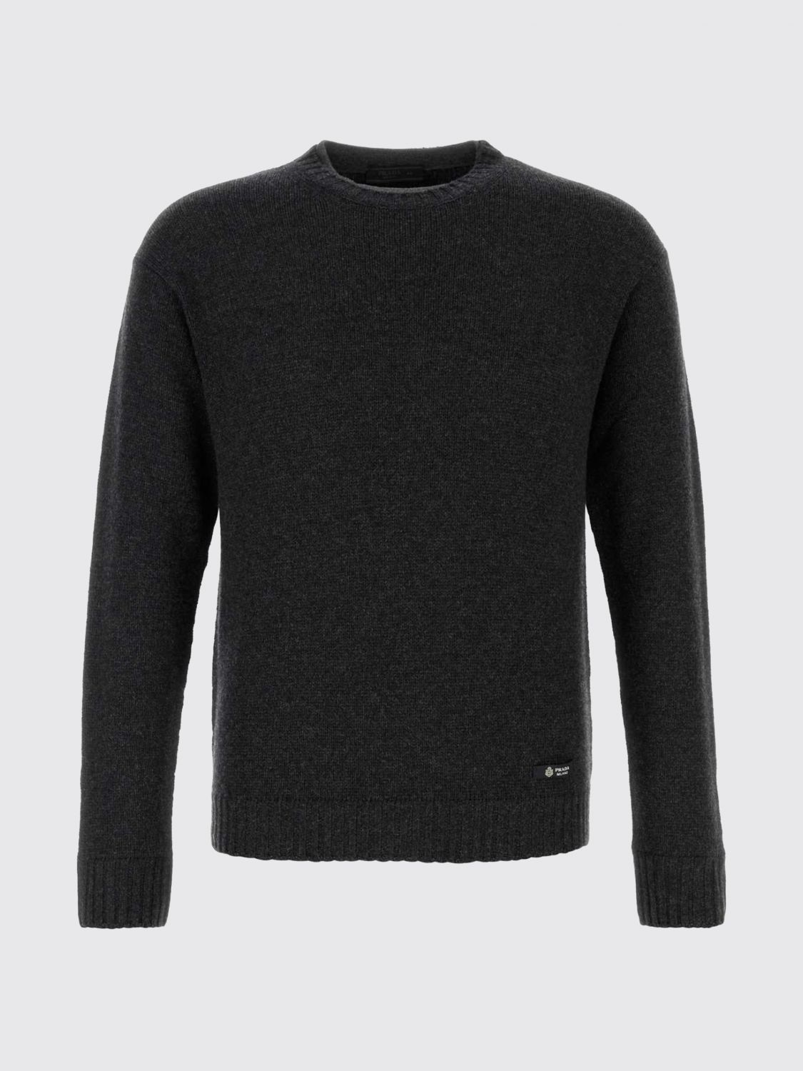 Prada Sweater Men Charcoal PRADA