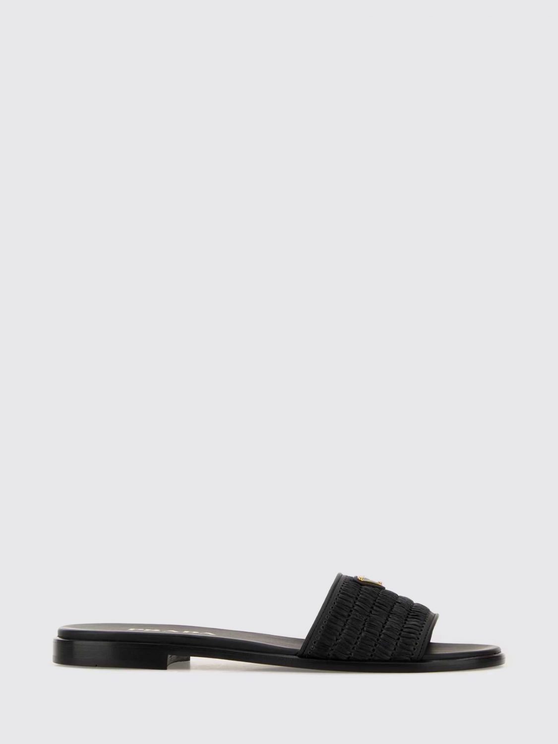 Prada Heeled Sandal Woman Black PRADA