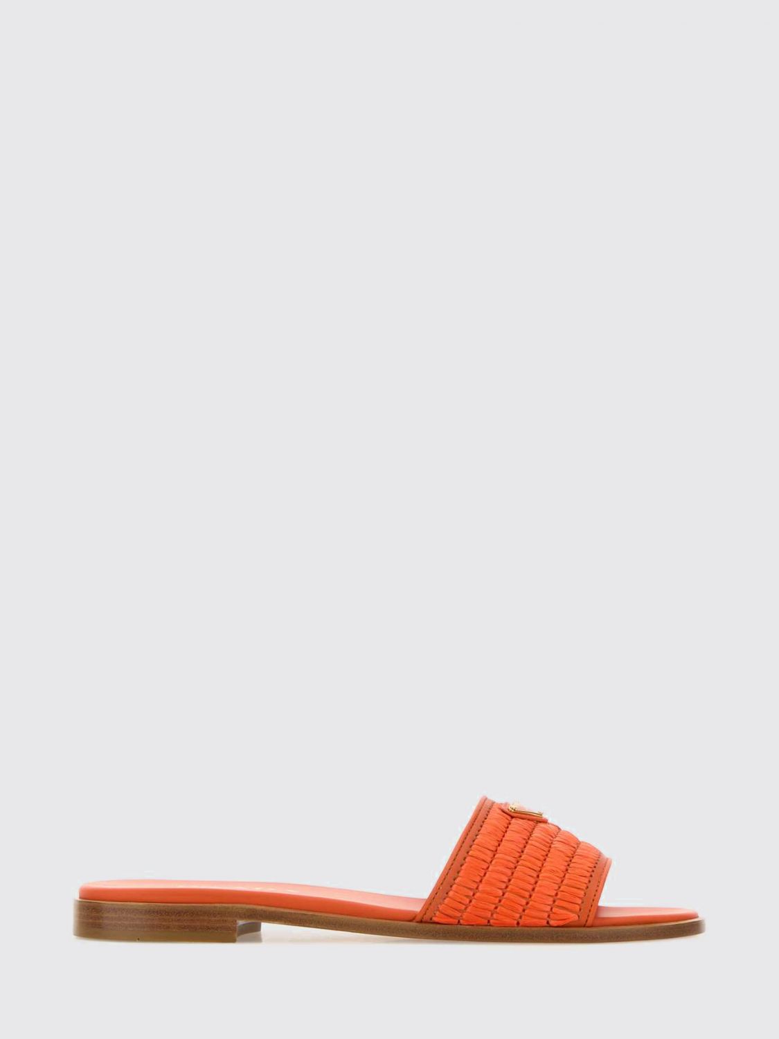 Prada Heeled Sandal Woman Orange PRADA