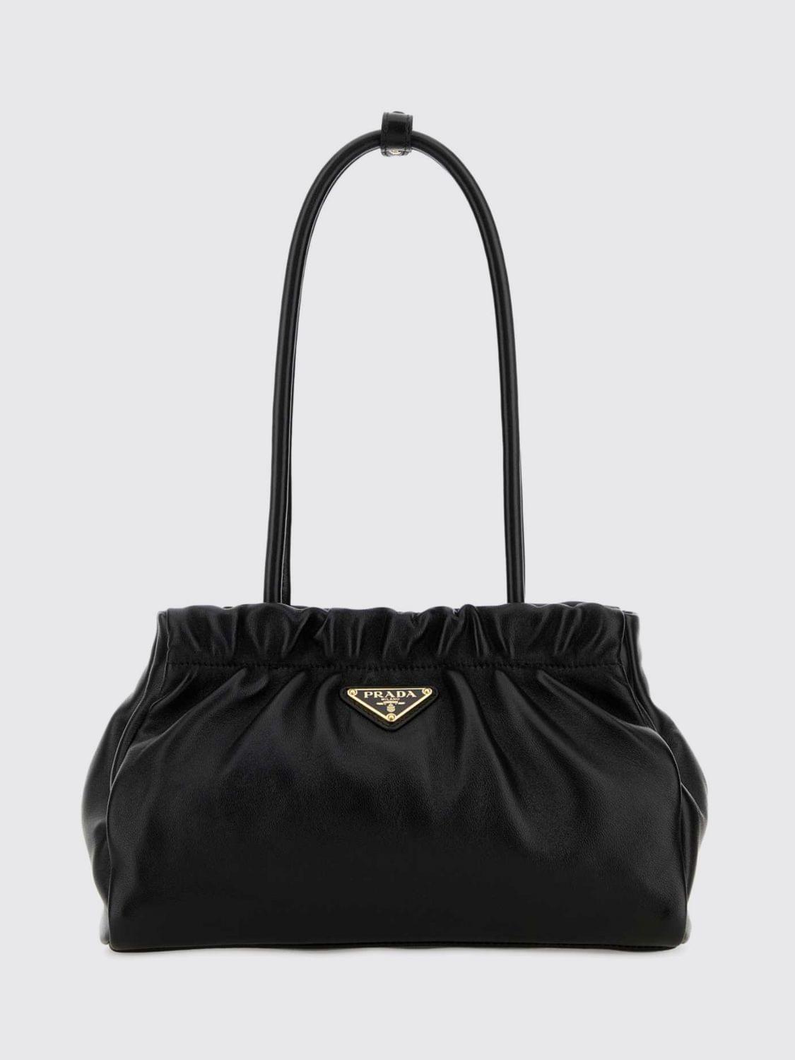Prada Shoulder Bag Woman Black PRADA