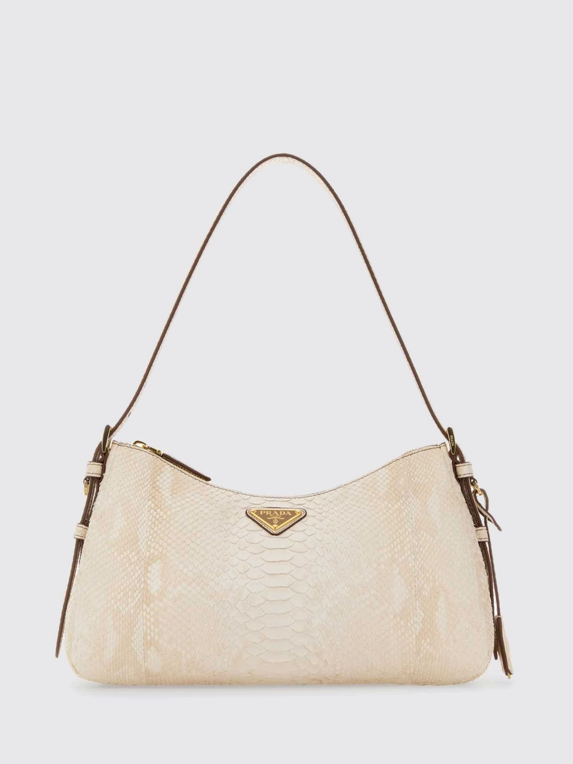 Prada Women Aimee Medium Python Leather Bag Prada PRADA