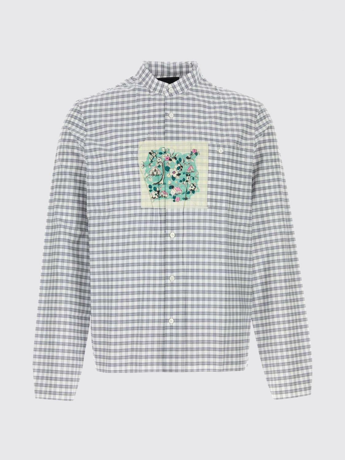 Prada Shirt Men Blue PRADA