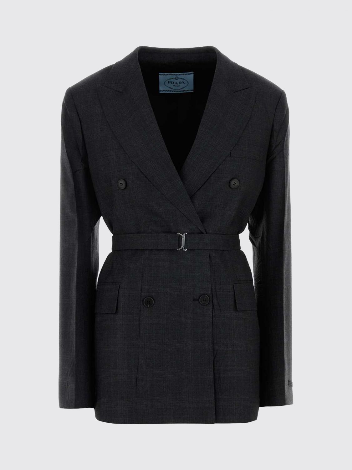 Prada Jacket Woman Charcoal PRADA