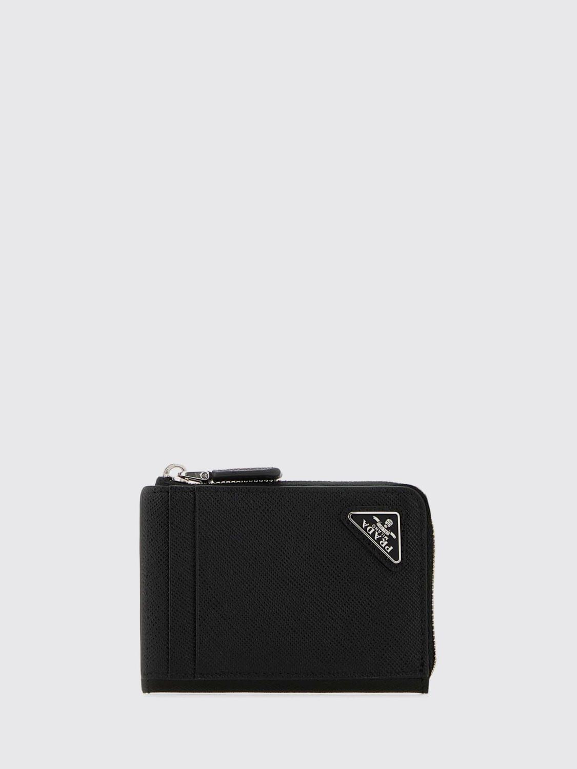 Prada Wallet Men Black PRADA