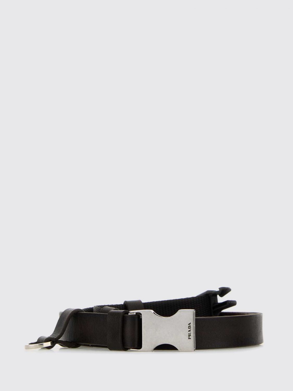 Prada Belt Men Coffee PRADA