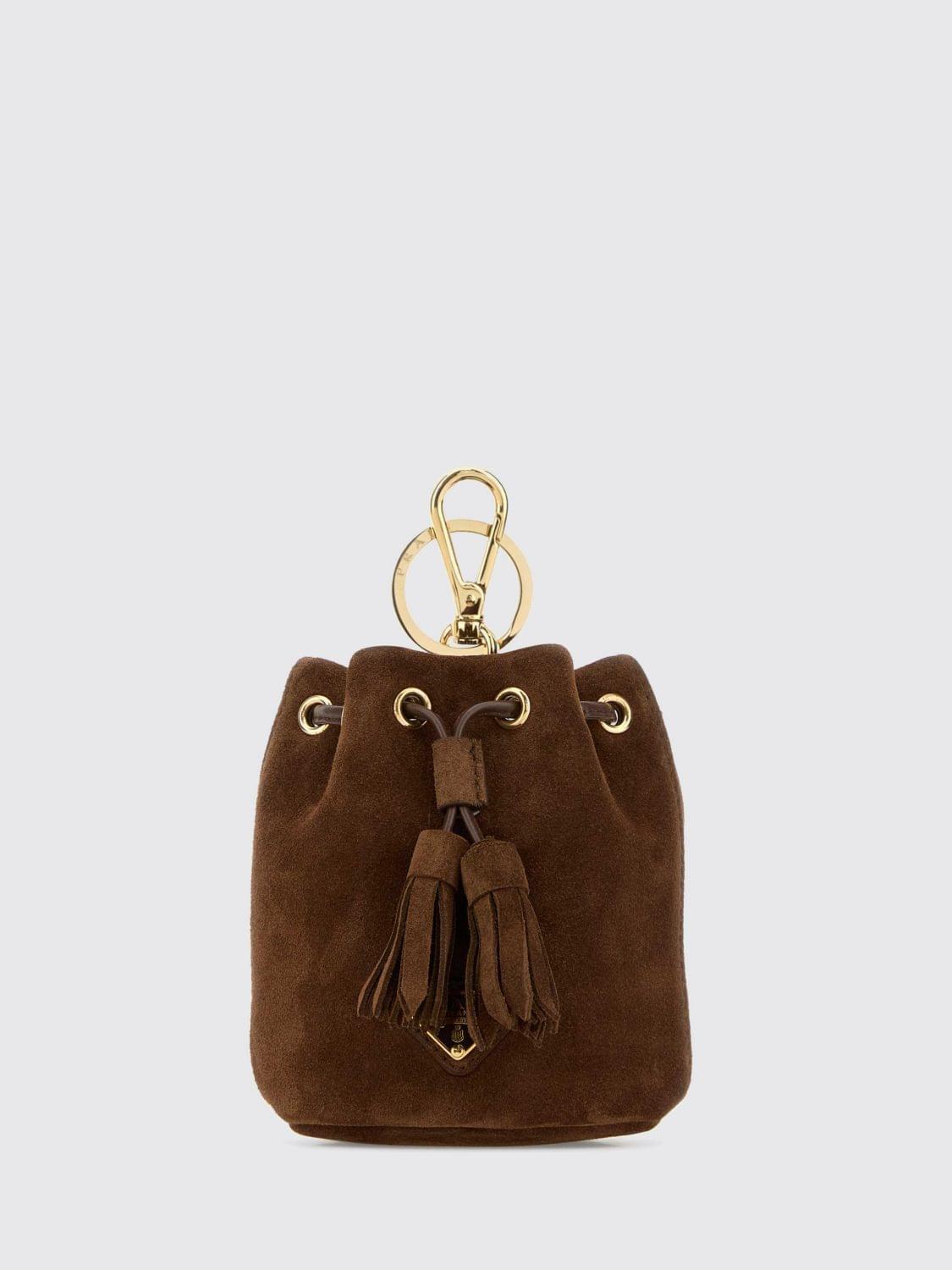 Prada Key Chain Woman Brown PRADA