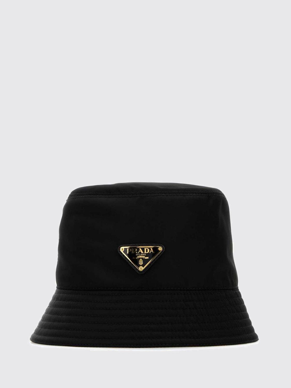 Prada Hat Woman Black PRADA