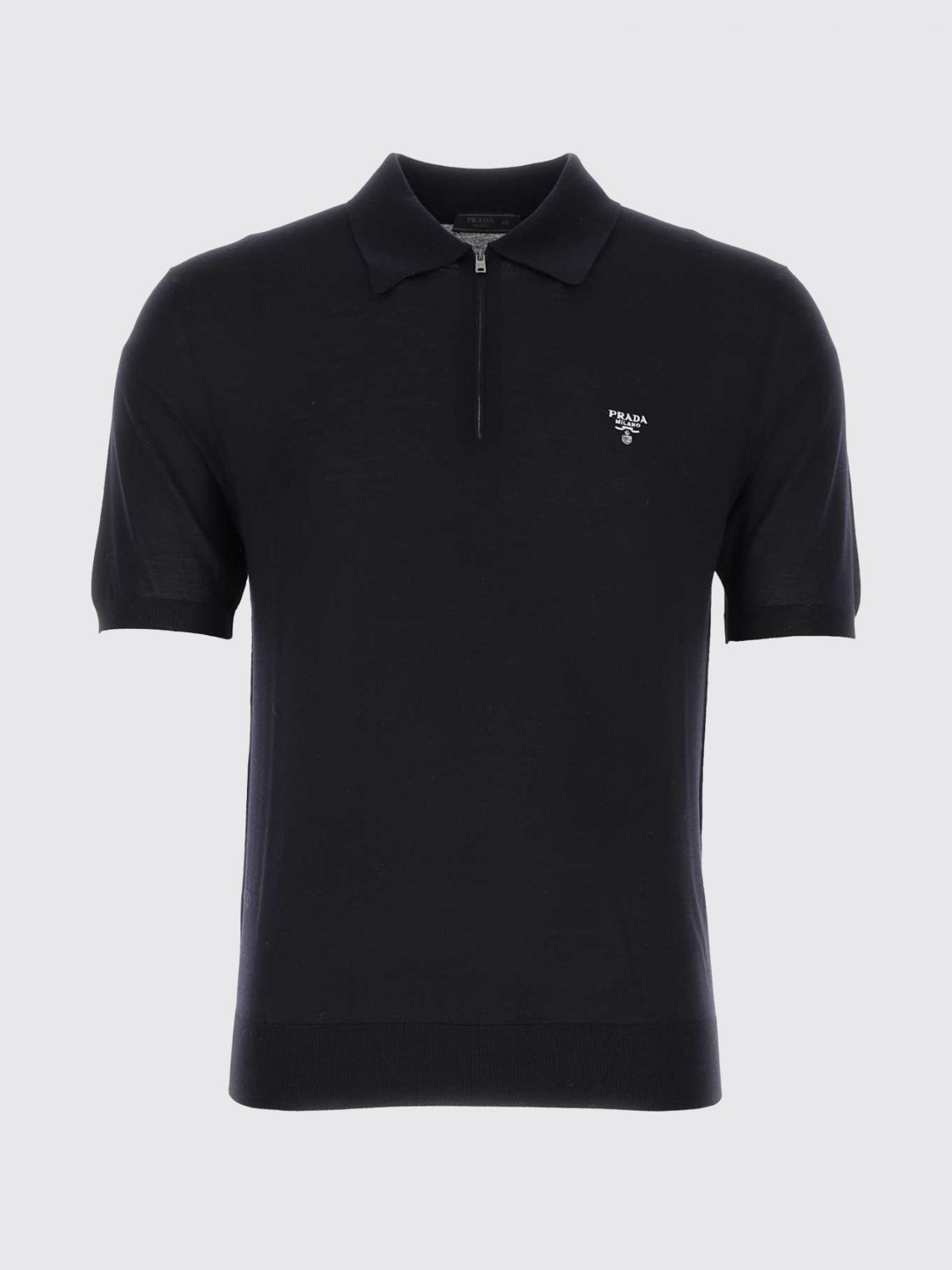 Prada Polo Shirt Men Blue PRADA