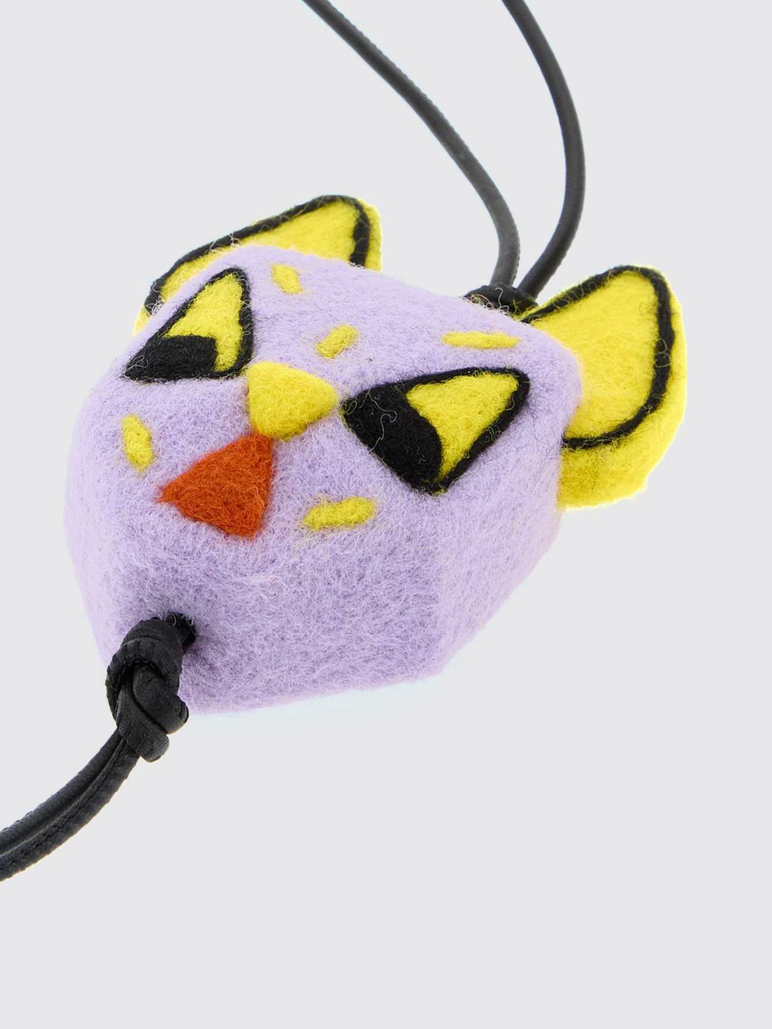 Loewe Women Loewe Women Loewe Multicolor Felt Cat Keychain LOEWE