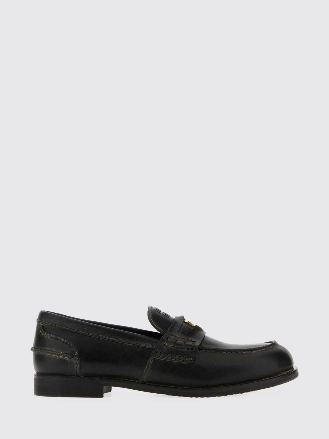 Miu Miu Women Miu Miu Calfskin Leather Loafers MIU MIU