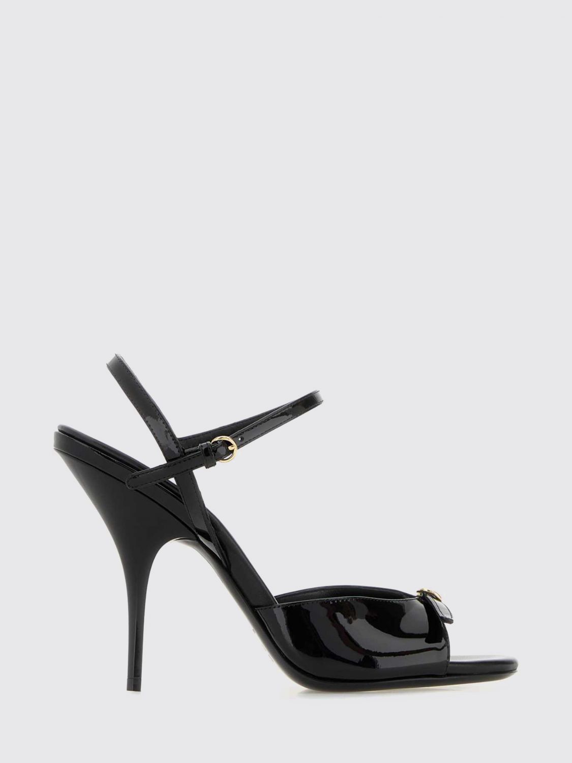 Miu Miu Heeled Sandal Woman Black MIU MIU