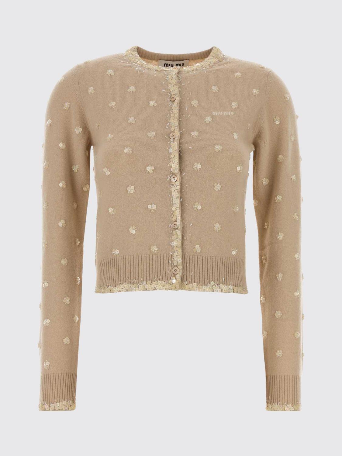 Miu Miu Sweater Woman White MIU MIU