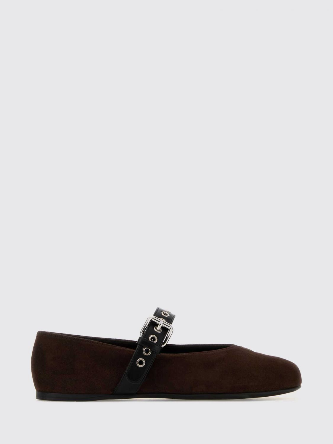 Miu Miu Ballet Flat Woman Dark MIU MIU