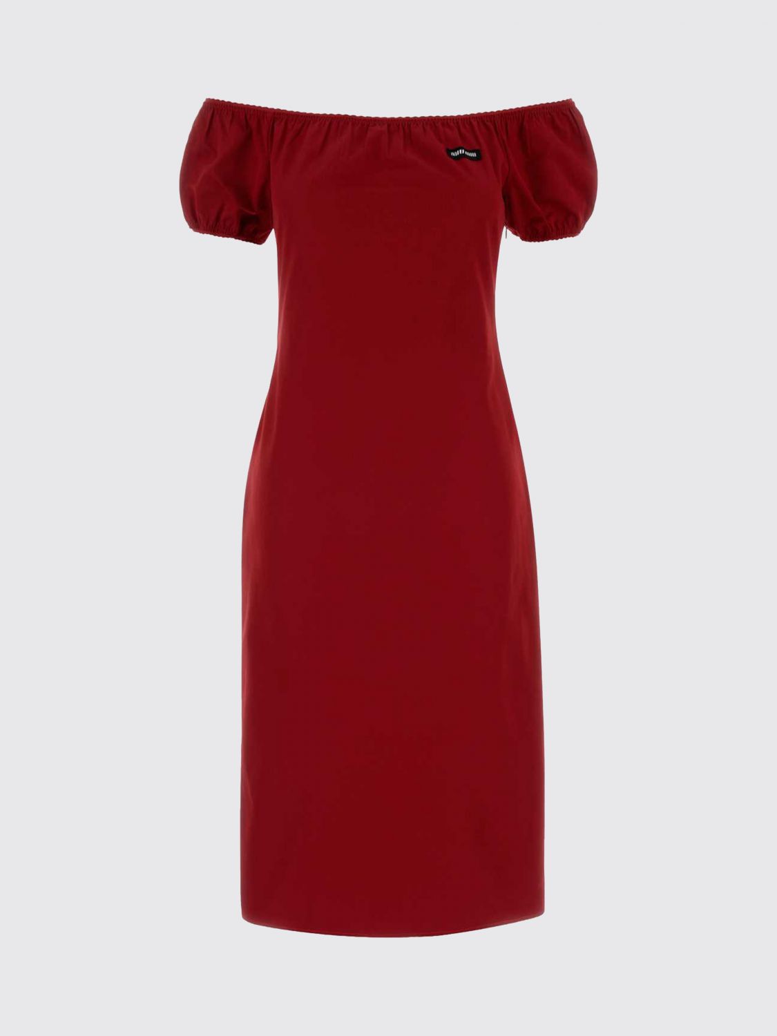 Miu Miu Dress Woman Red MIU MIU