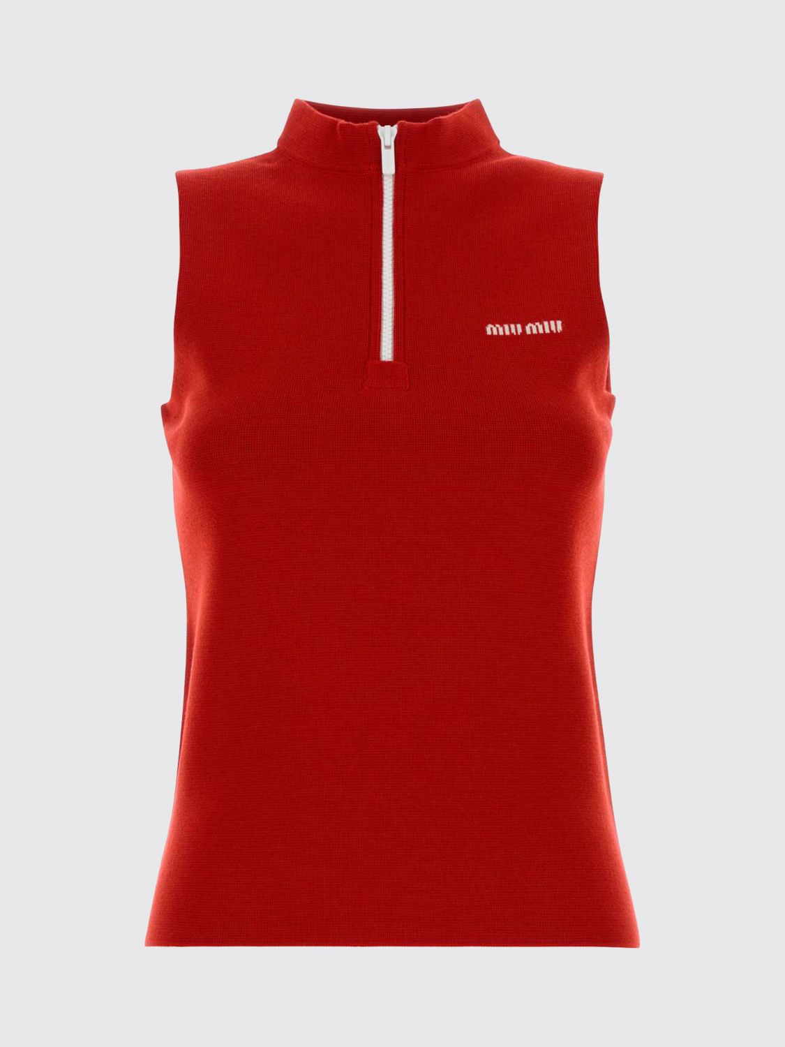 Miu Miu Sweater Woman Red MIU MIU