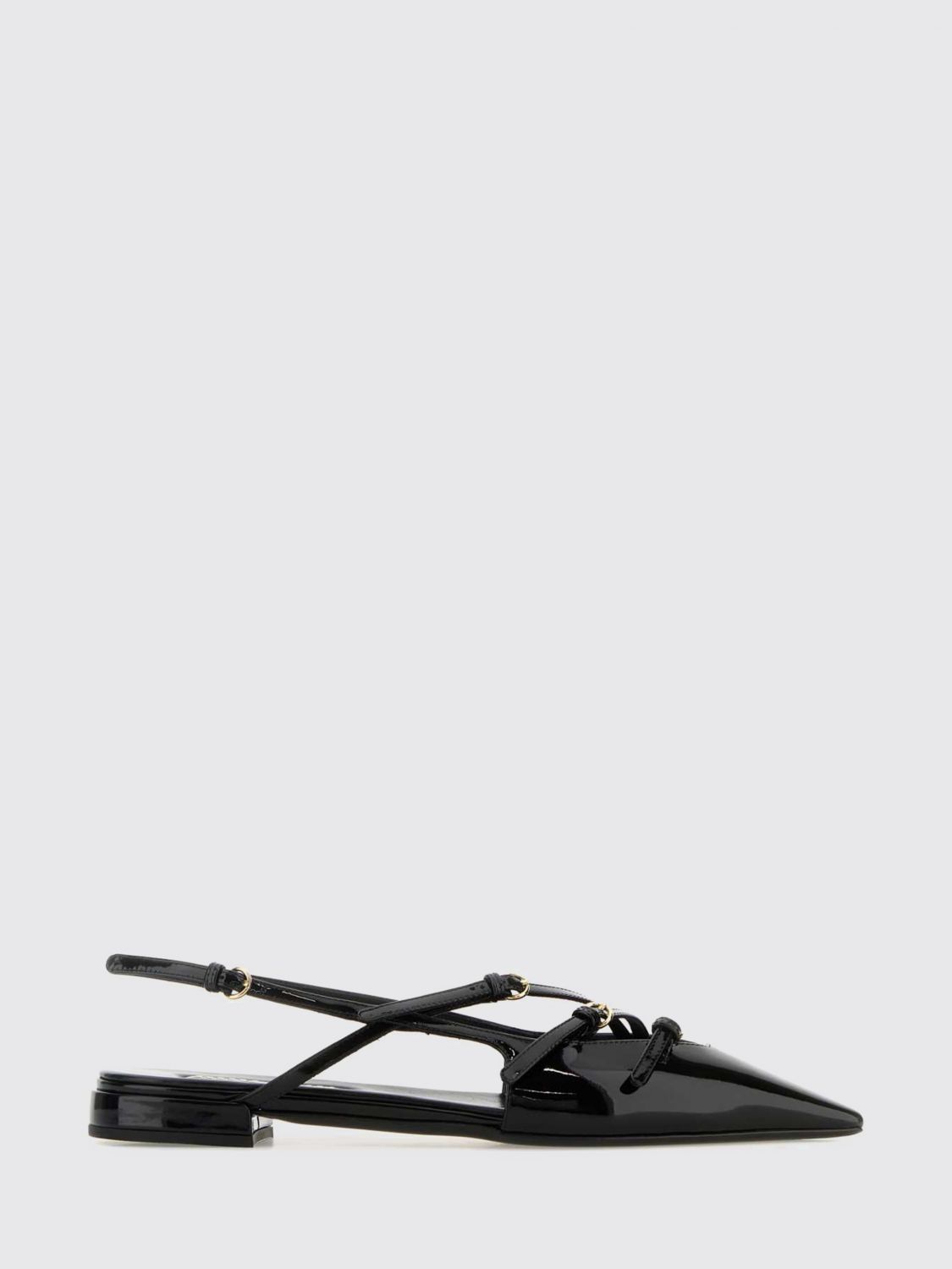 Miu Miu Ballet Flat Woman Black MIU MIU