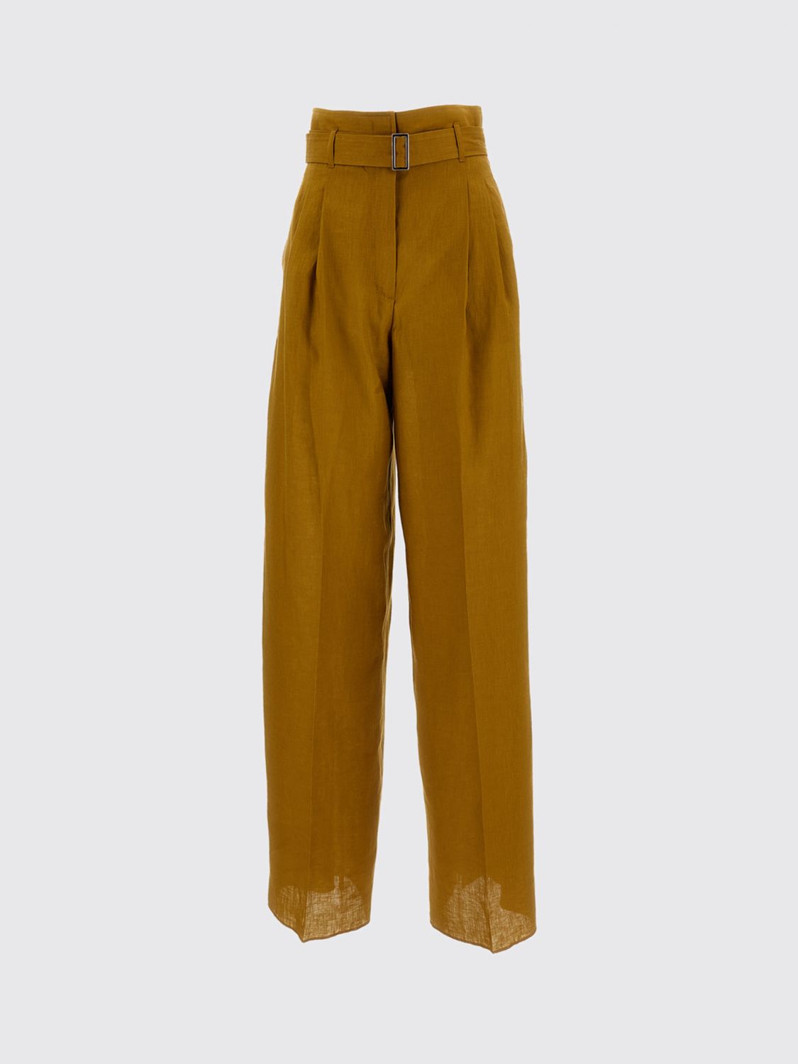 Max Mara Studio Pants Woman Brown MAX MARA STUDIO