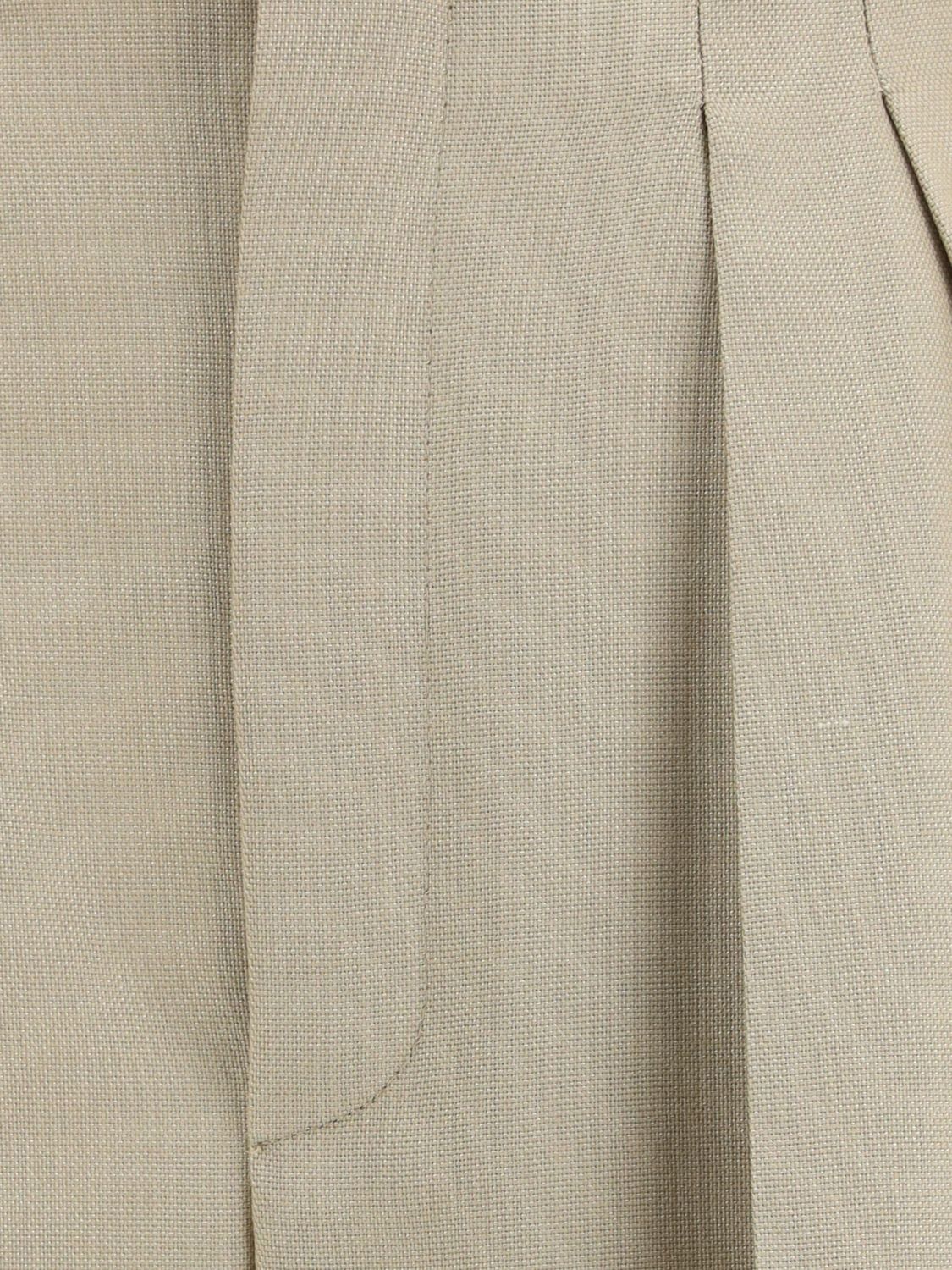 Saint Laurent Pants Woman Mustard SAINT LAURENT