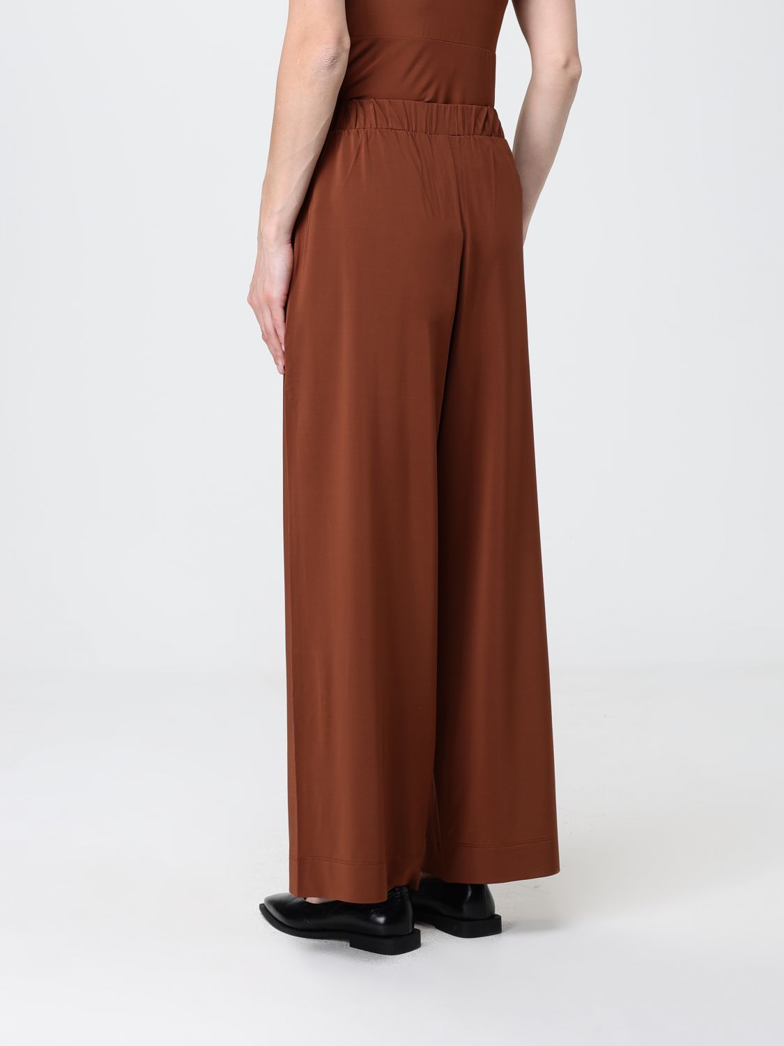 Max Mara Pants Woman Brown MAX MARA