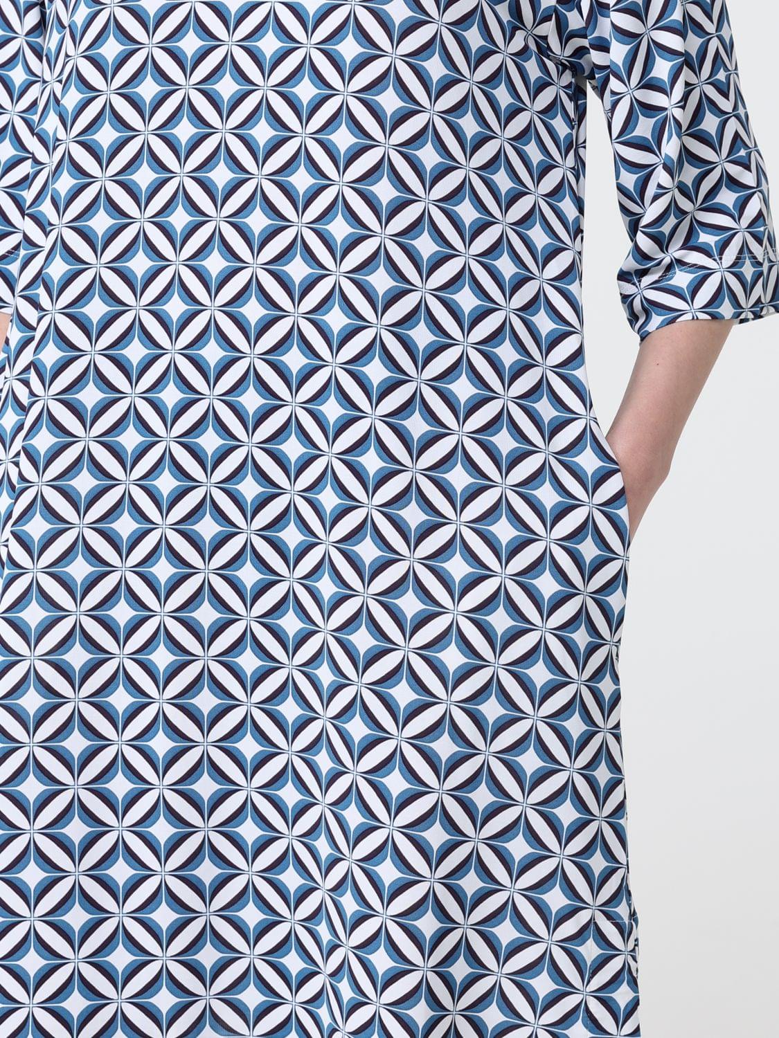 Graphic Print Silk Mini Dress Max Mara MAX MARA