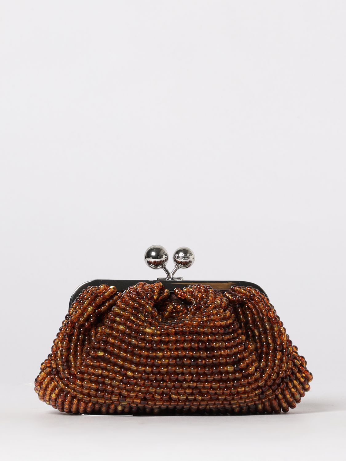 Weekend Max Mara Clutch Woman Brown WEEKEND MAX MARA
