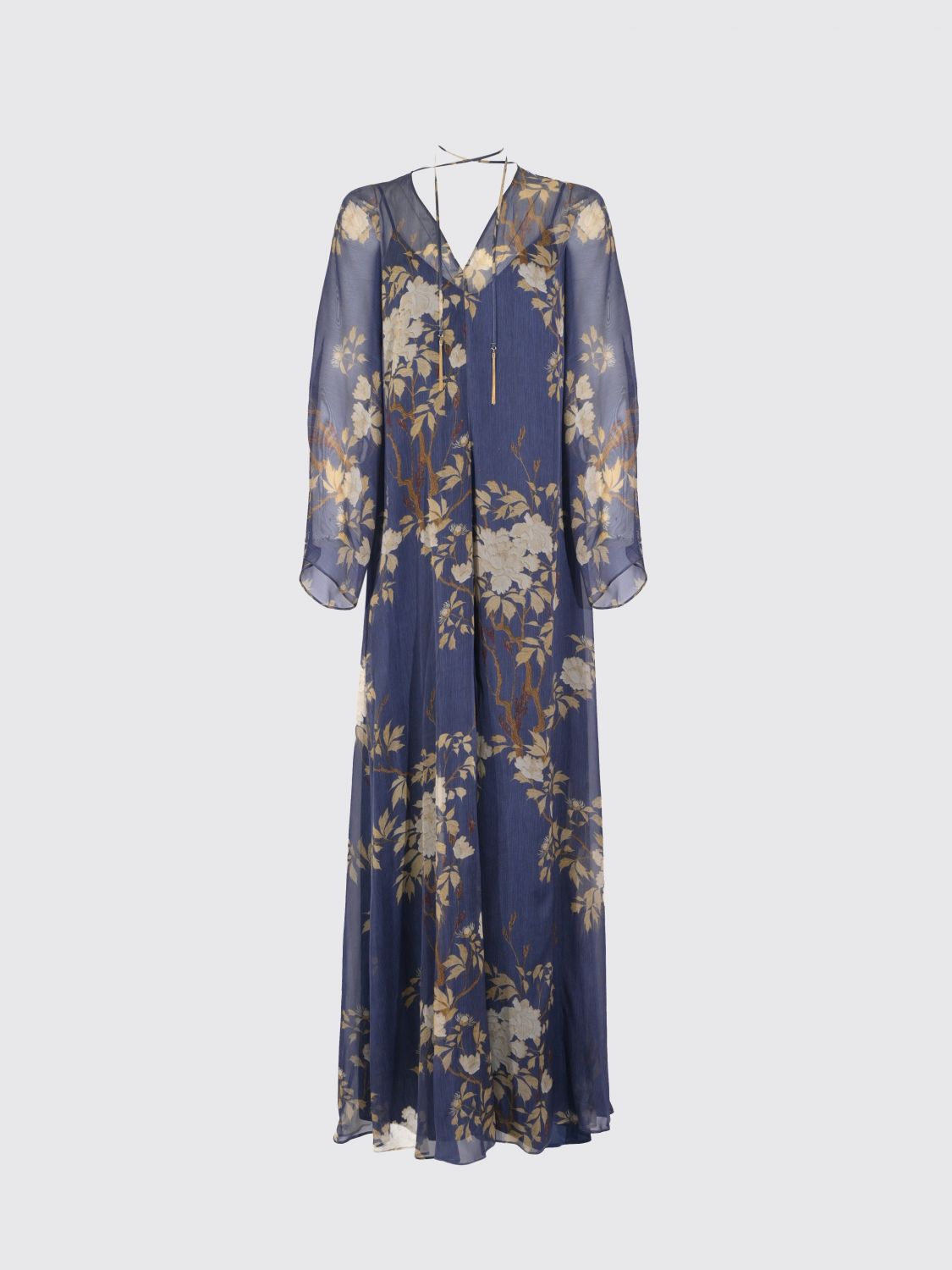 Max Mara Studio Dress Woman Blue MAX MARA STUDIO