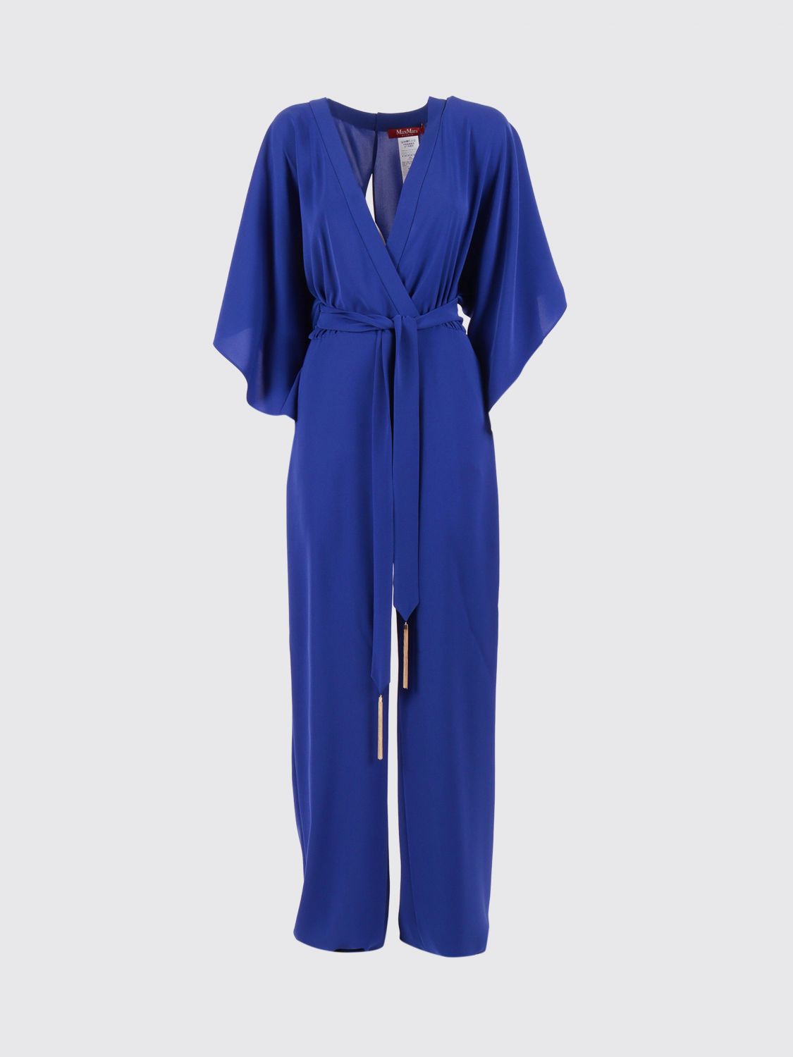 Max Mara Studio Jumpsuit Woman Blue MAX MARA STUDIO