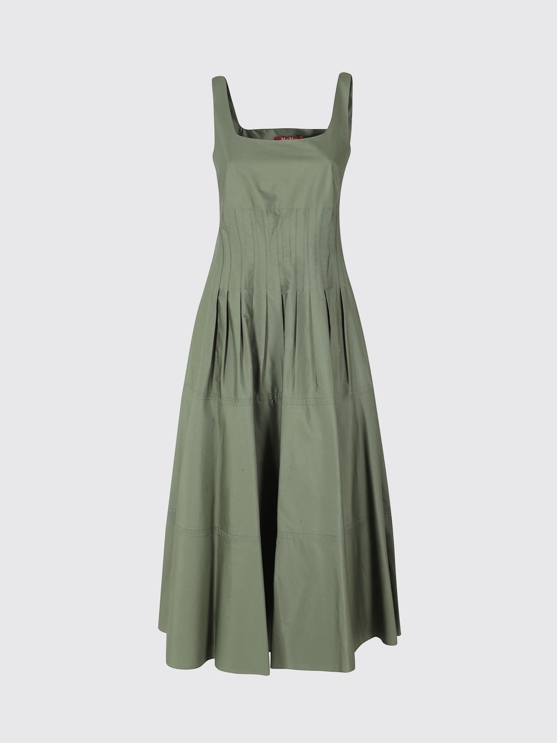 Max Mara Studio Dress Woman Green