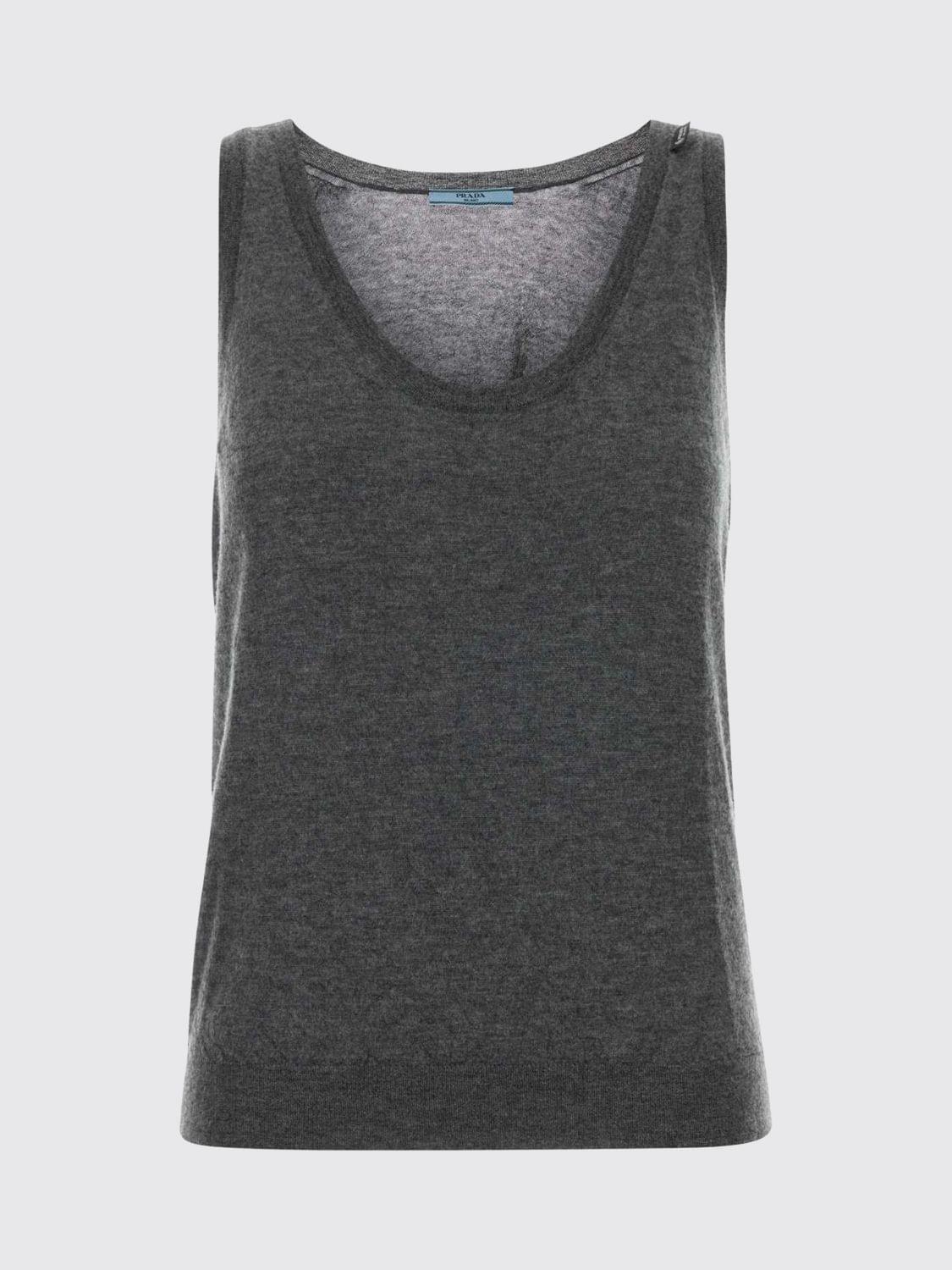 Prada Sweater Woman Grey PRADA