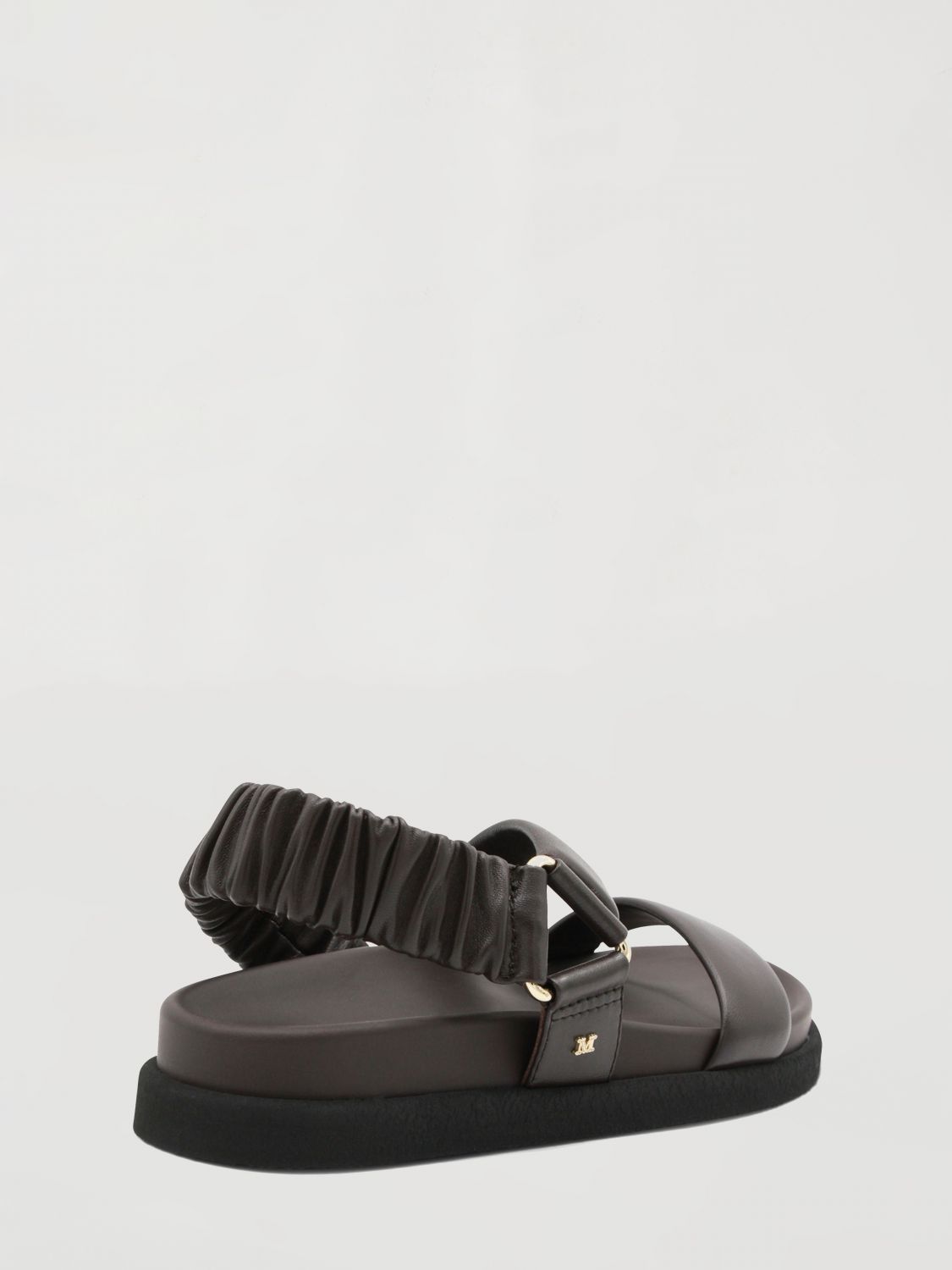 Max Mara Heeled Sandal Woman Cocoa MAX MARA