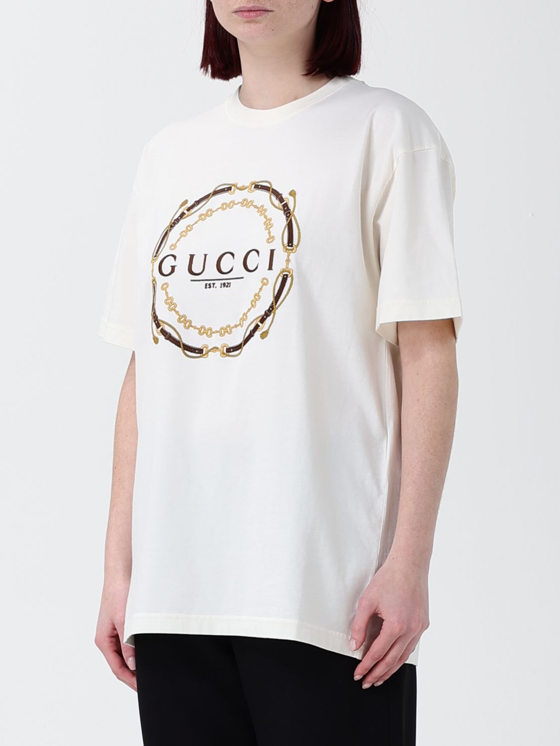 Gucci T-Shirt Woman Milk GUCCI