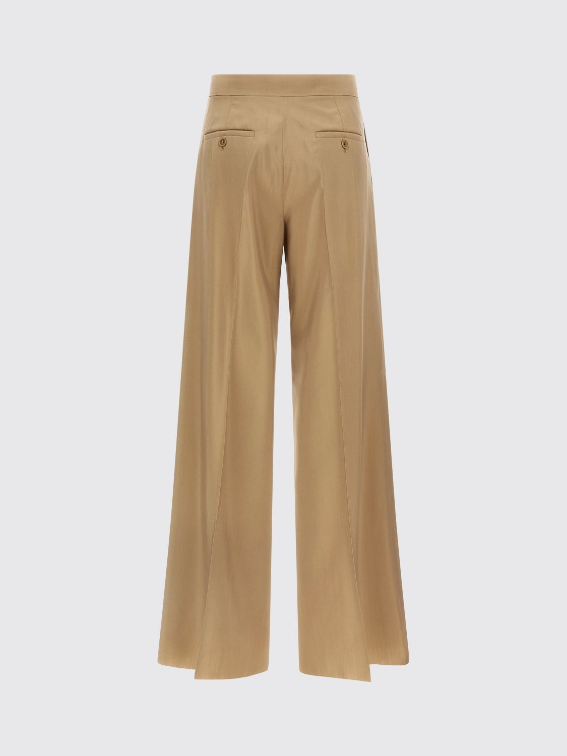 Max Mara Pants Woman Beige MAX MARA