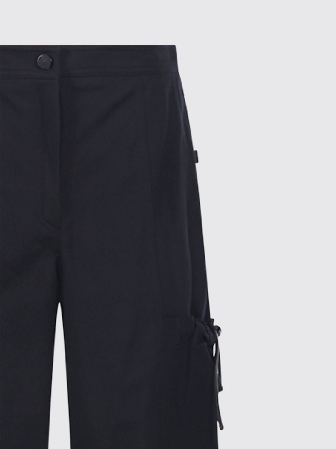 Max Mara Women Stretch Cotton Cargo Trousers Max Mara MAX MARA