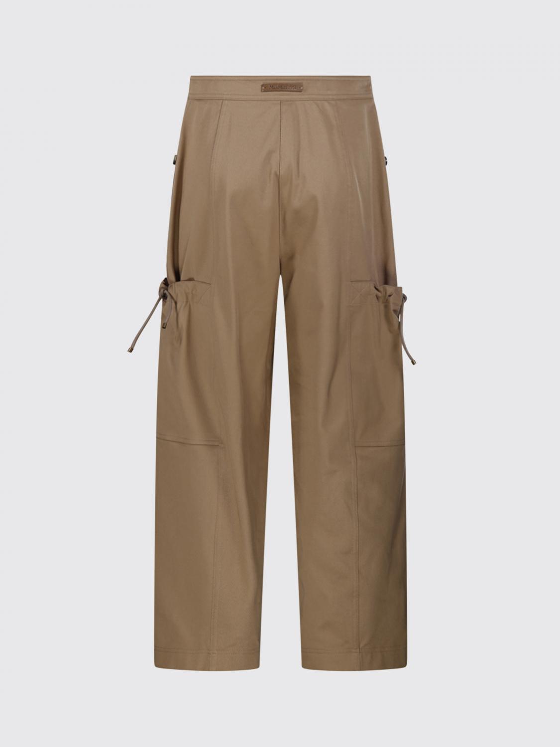 Max Mara Pants Woman Beige MAX MARA