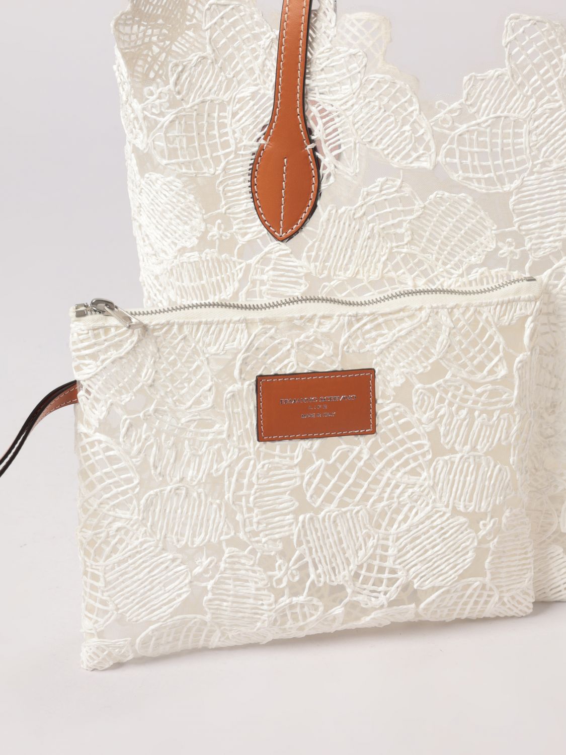 Ermanno Scervino Life Handbag Woman White ERMANNO SCERVINO LIFE