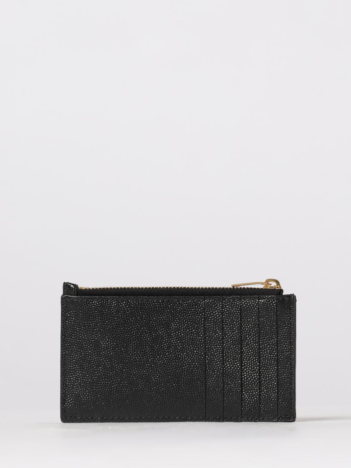 Saint Laurent Wallet Woman Black SAINT LAURENT