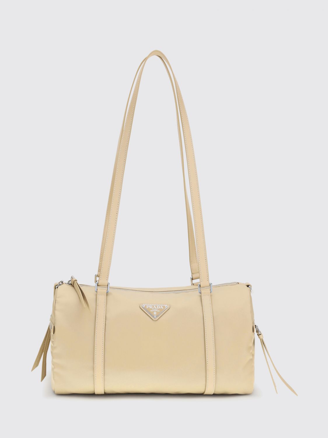 Prada Shoulder Bag Woman Beige PRADA